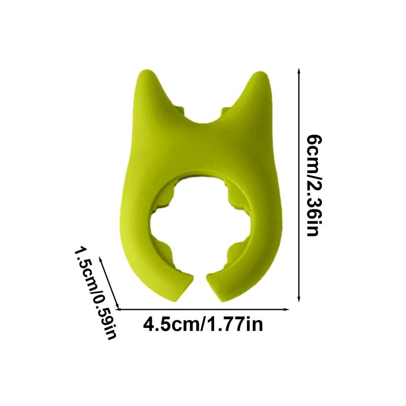 Soporte de silicona portátil antidesbordamiento para tapa de olla, soporte antiescaldaduras para cuchara, soporte universal para espátula de cocina.