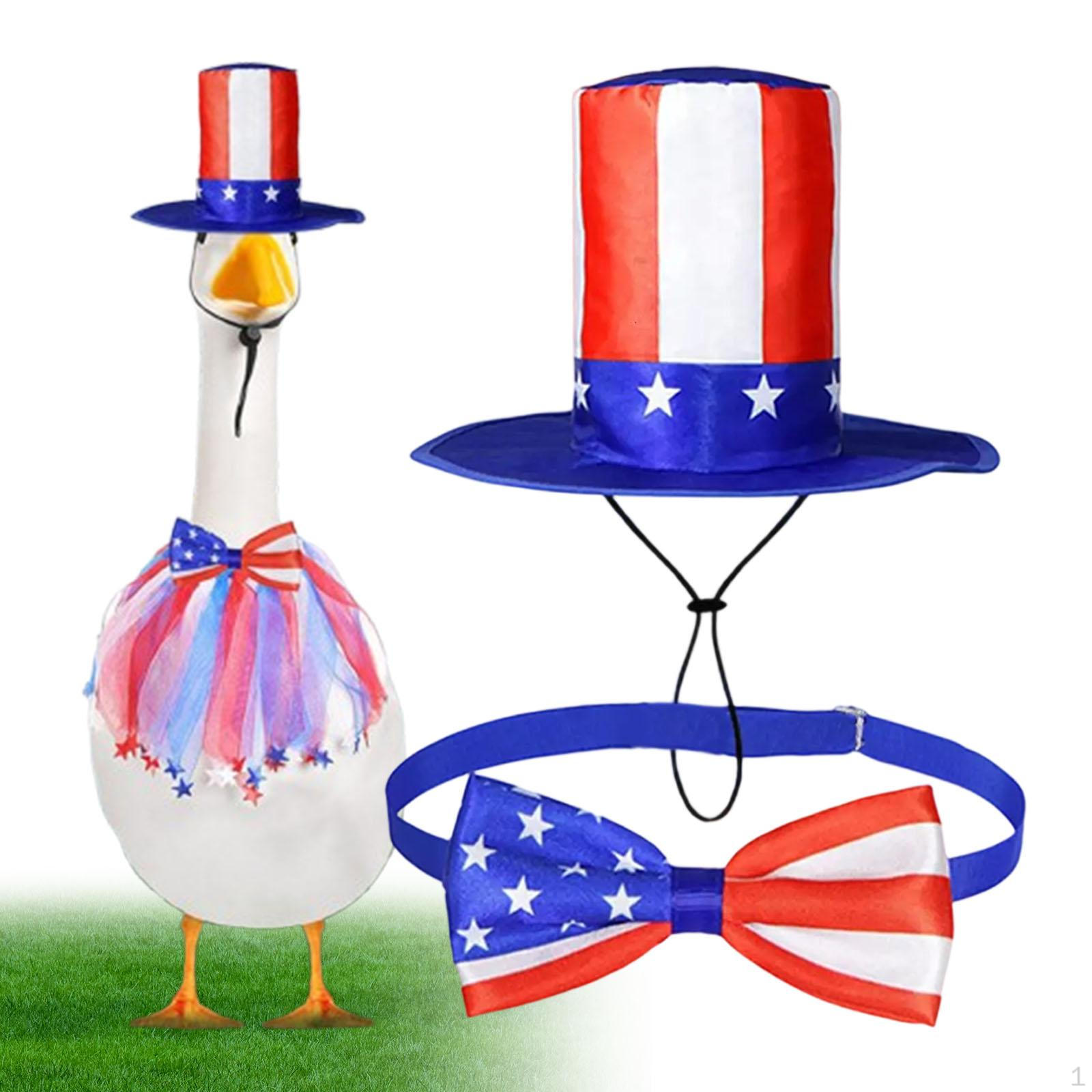 

Independence Day Goose Outfit Cute Outfits Clothes for Garden Festival Type B