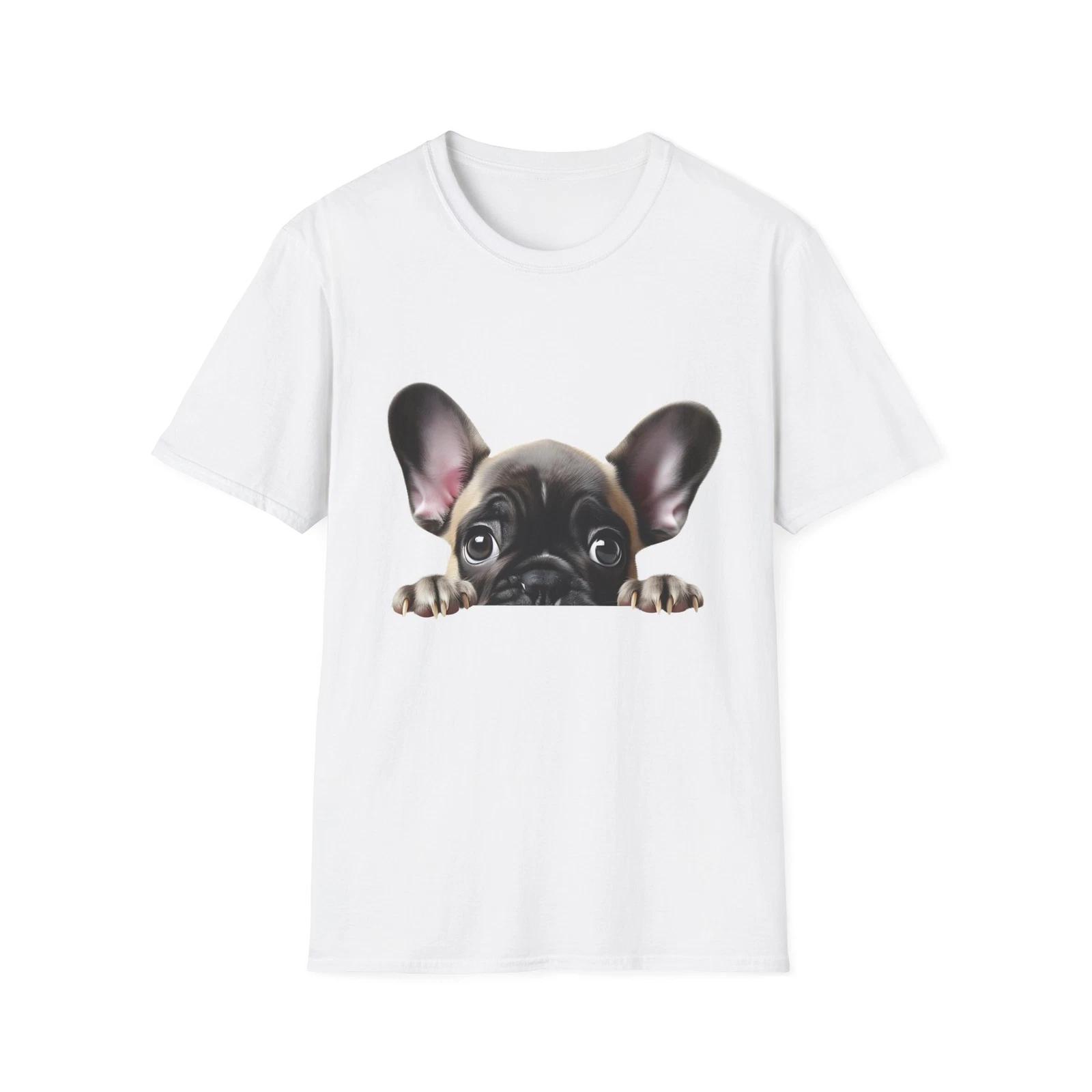 French Bulldog Lover T-Shirt, Pet Lover Gift, Cute Animal Tee, Funny Dog Shirt, S