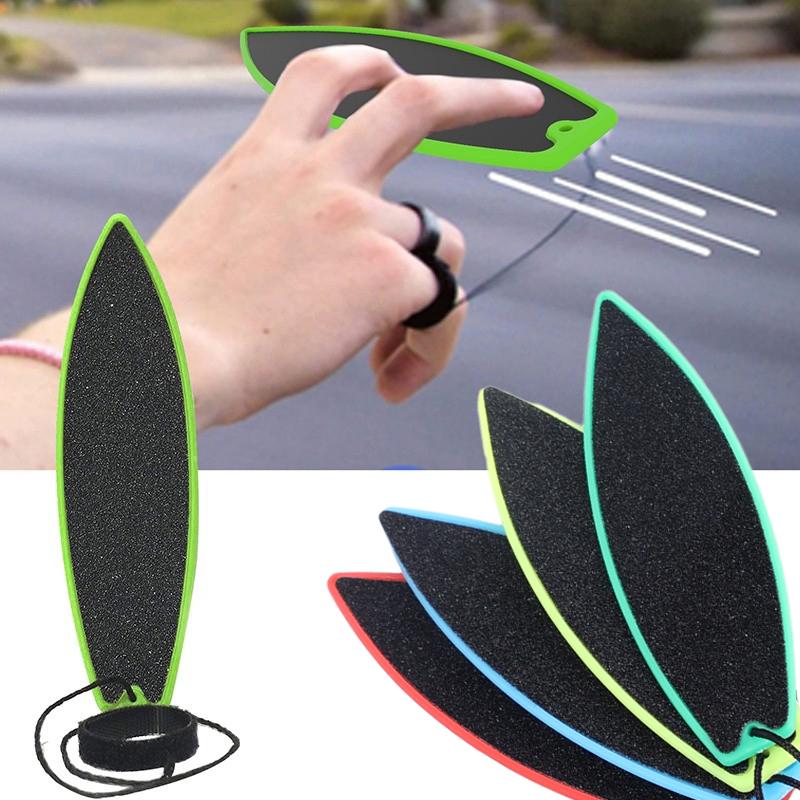 Finger Surfboard Fingerboard Toy Wind Mini Surf Board For Kids And Surfers Birthday Gift Mini Surfboard With Rope Party Favors