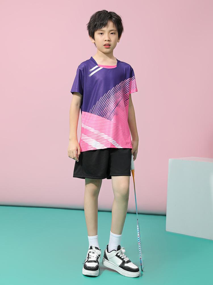 Children's Badminton Clothing, Table Tennis Clothing, Tennis Clothing Set, Boys' Sportswear, Girls' Quick-drying Training Clothing, Men's