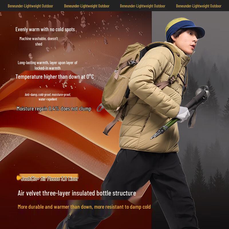 Beneath the Banana Men's 3-in-1 Detachable Storm Jacket