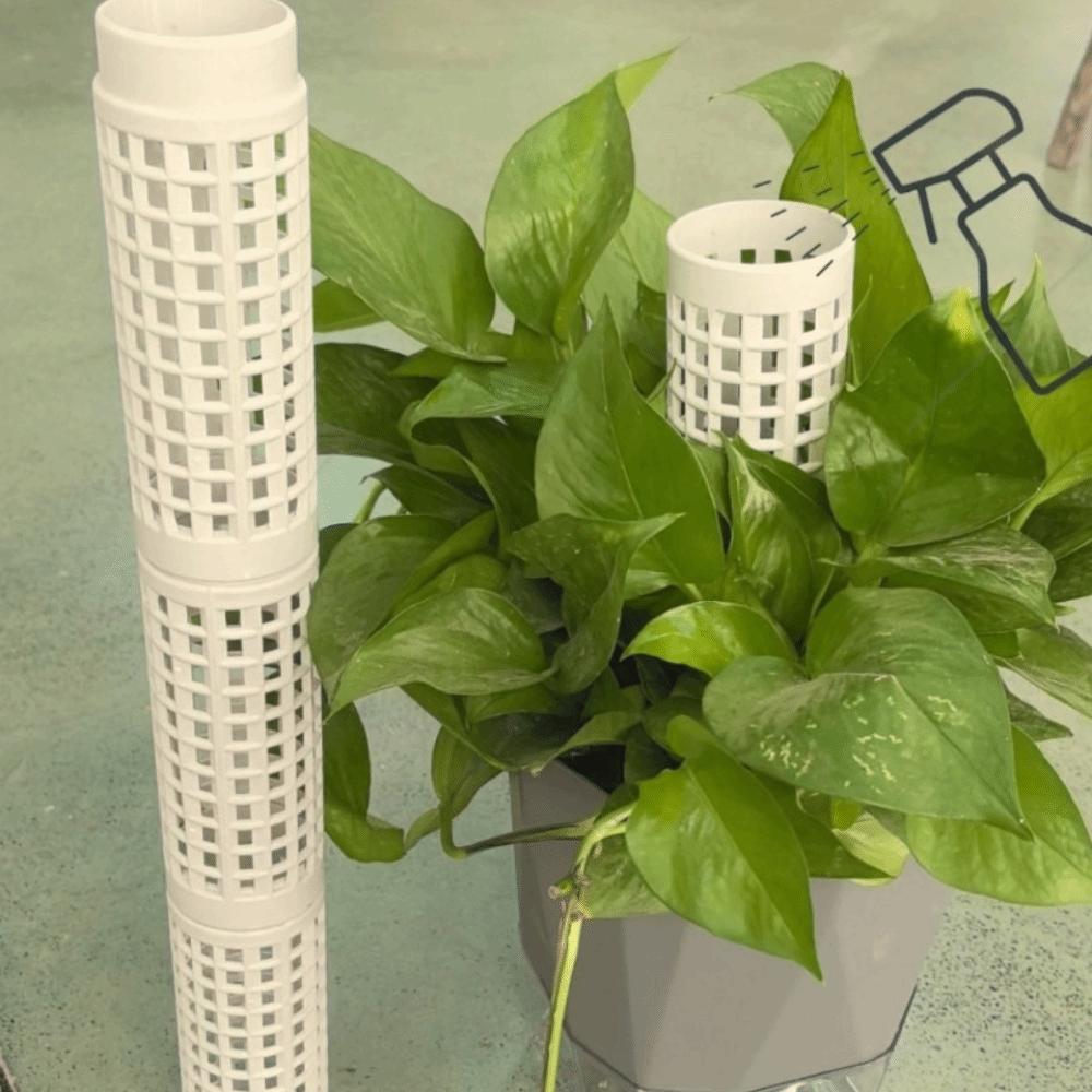 6PCS Interlocking Vine Climbing Column Plastic Plants Growth Stand Vine Fixed Support Frame  Garden