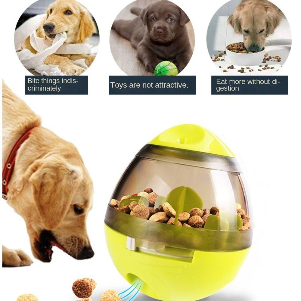 Adjustable Dog Treat Ball Feeder Dog Slow Food Ball Tumbler Pet Food Dispenser Puppy