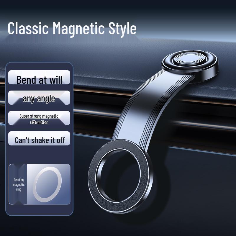Držák telefonu do auta MagSafe: Silný magnetický otočný držák