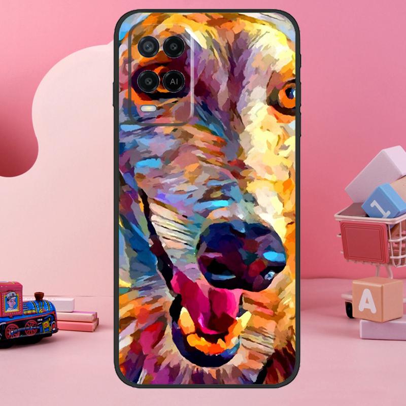 Galgo Greyhound Dog Case For OPPO A5 A9 A31 A53 A52 A72 A15 A16 A17 A57 A77 A54 A74 A94 A76 A96 A53S A54S A57S