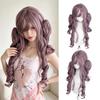 Roman-style double ponytail wig, cosplay anime wig