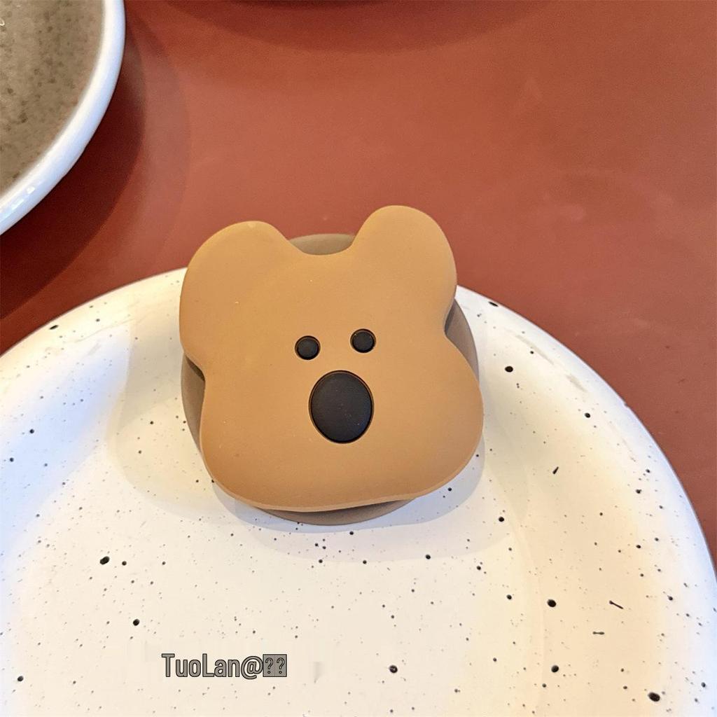 Korean 3D Silicone Cartoon MagSafe Stand with Strong Magnetic Adsorption
