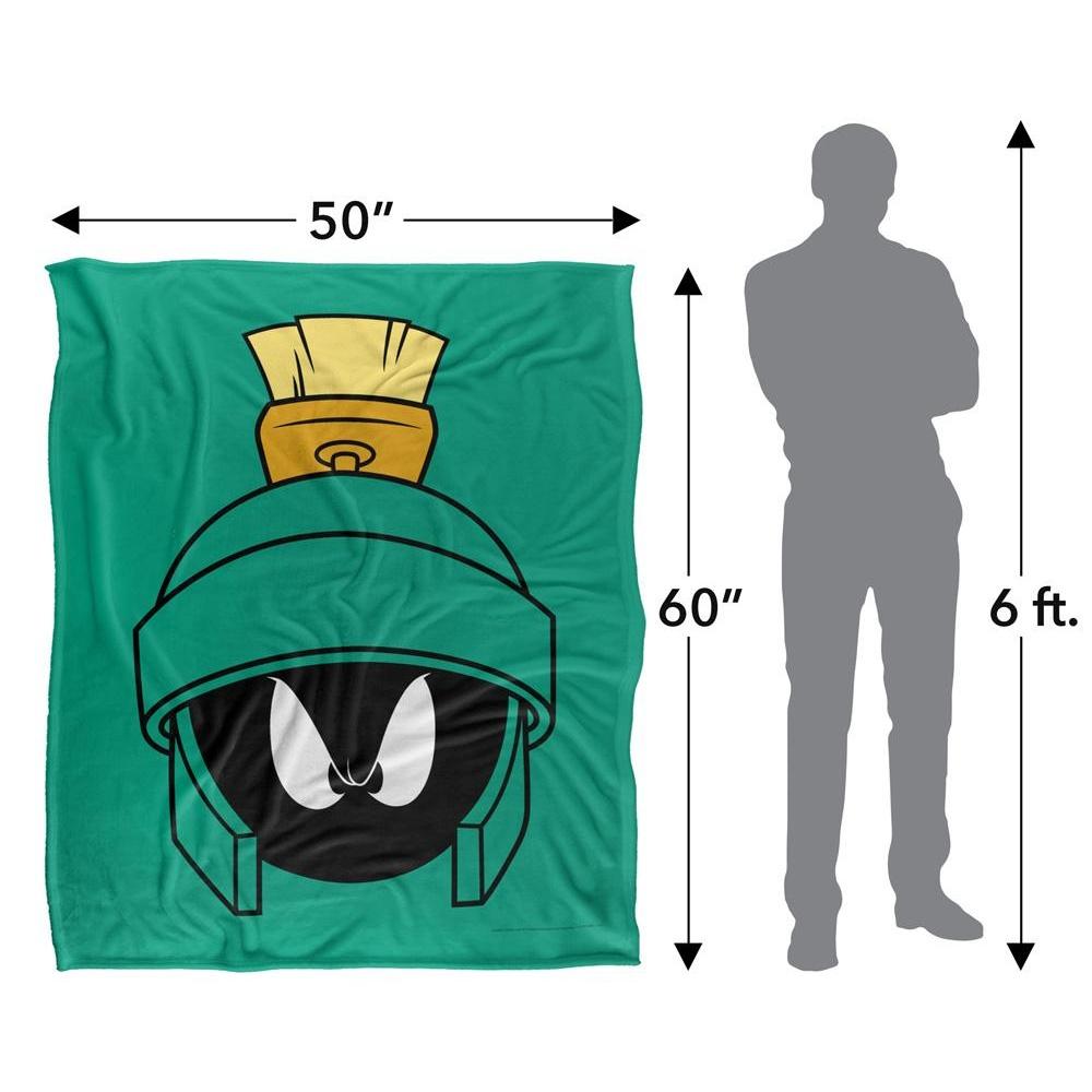 Looney Tunes Marvin The Martian Blanket
