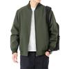[Kayiyasu] Men's Jacket, Sizes M-5XL, Plus Sizes, Windbreaker, Spring/Autumn Outerwear, Casual Jumper, Slim Fit, Stadium Jacket, Blouson, Windproof, L
