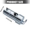 Handheld Shower Holder No Damage Wall Mount Adjustable Rod ABS Bathroom Fixture 10cm Length For Flexible Installation