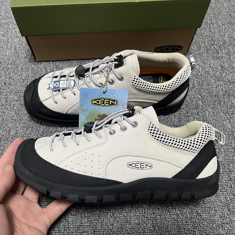 KEEN 2nd Gen High-Quality Leather Slip-On Hiking Shoes for Couples—Large Sizes Available