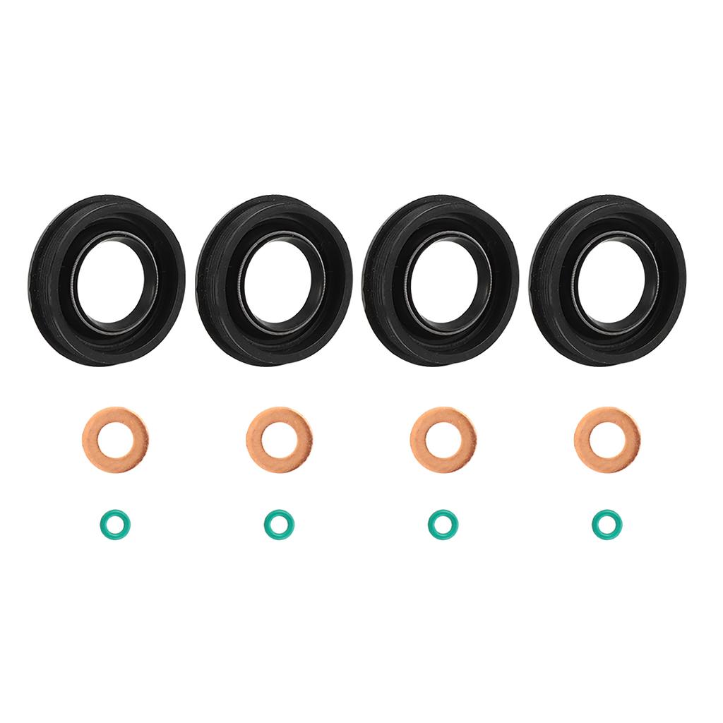 Fuel Injector Seals Washer Oring 6C1Q6K780AB Fit for Ford Transit MK7 2.2 2.4 3.2 TDCi