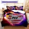 PSV Eindhoven  Pattern Bedding Quilt Set Quilt Cover Pillowcase Home Decoration Birthday Gift (1 * duvet cover + 2 * pillowcase, without core)