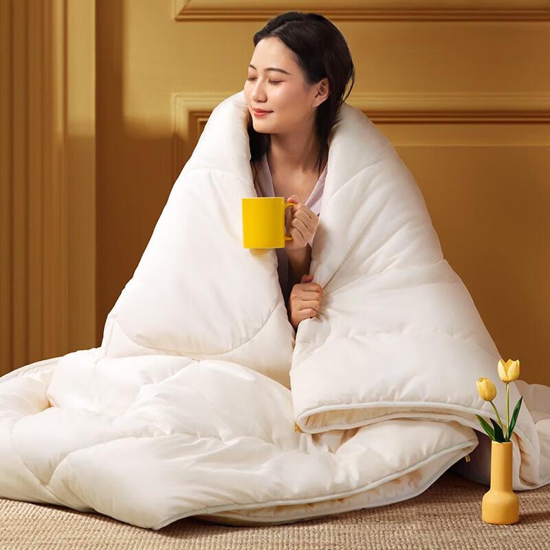 FUANNA Antibacterial All-Season 2-in-1 Soy Fiber Duvet