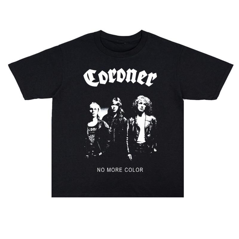The American and European Avantgarde Heavy Metal Band The Coroners Orchestras Albumthemed Short Sleeves and Loose Fit M