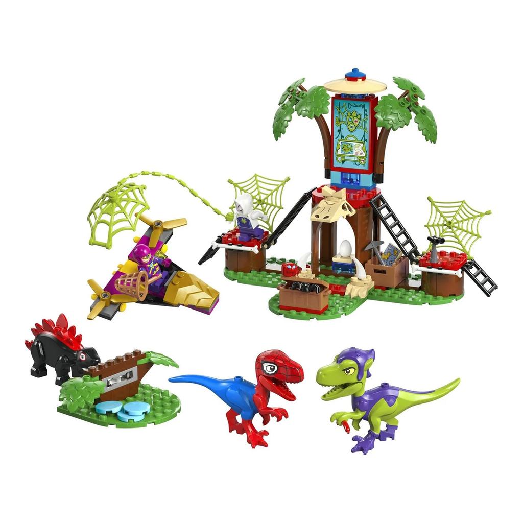 Spidey And His Amazing Friends Spidey and Gobbys Raptor Lego Play Set