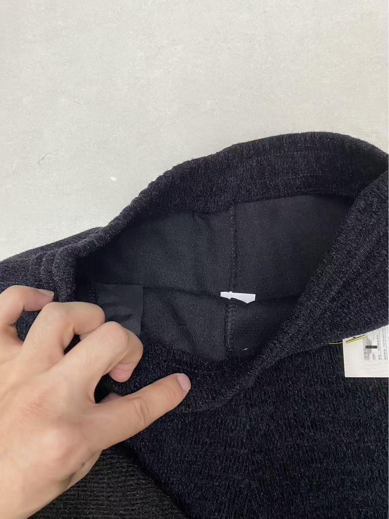 Herbstgoldene hochwertige Nerz-Samt lockere Haremshose für Damen - Bequem, schlankmachend, hochgeschnitten für Mütter mittleren Alters und ältere Mütter