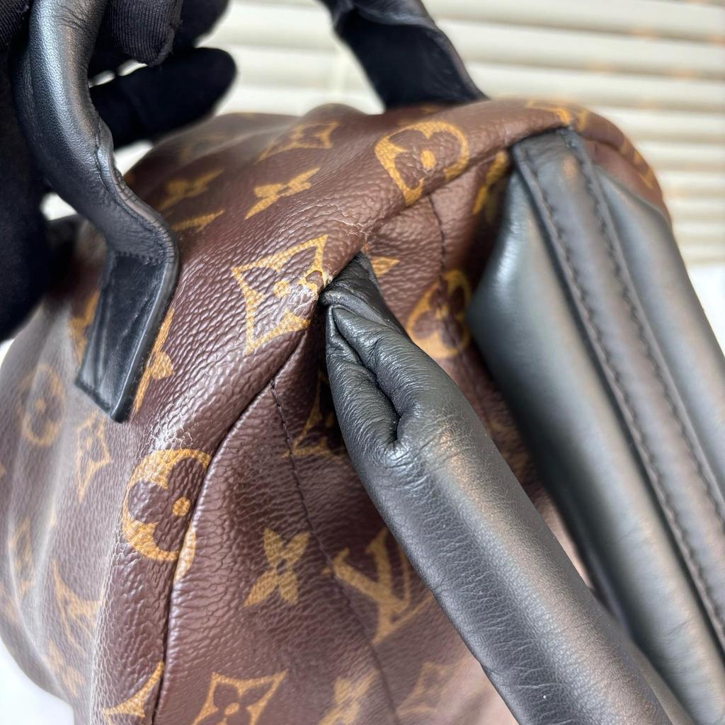 [Pre-Owned] Palm Springs Monogram Canvas Zipper Backpack - Good #1XB6MVN