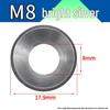Colored CNC Anodized Aluminum Alloy Countersunk Washers for Computer Cases and Toy Models - M2 M3 M5 Sizes