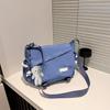 2025 Trendy Unisex Workwear Shoulder & Crossbody Bag - Fashionable Messenger Style for Campus & Going Out