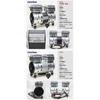 1100W 100L/min 0.7MPa Leiser Ölfreier Motor Pumpenkopf Pumpenkopf Luftkompressor Zubehör Pumpen