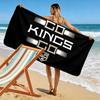 LA Kings Print Beach Towel, Large Soft Quick Dry Towel for Beach Camping Swimming