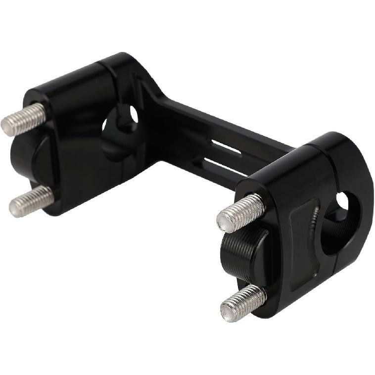 Handlebar Risers for Hawk 250,CNC Motorcycle Riser Handle Bar Clamp Mounts for 22.2mm Handlebar Hawk250/Hawk 250cc(Not Fit Hawk 250 DLX) - Black