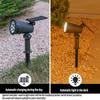 Outdoor Solar LED Lawn Lamp Plug-in Lamp Garden Landscape Lamp Decorative Colorful Light Suitable for Garden Terrace Courtyard