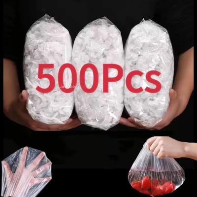 Einweg-Lebensmittelabdeckung, Plastikfolie, elastische Plastikfolie, lebensmittelechte Schuhüberzüge, Duschkopfbedeckungen, Schalen, Kappen, Frischhaltebeutel