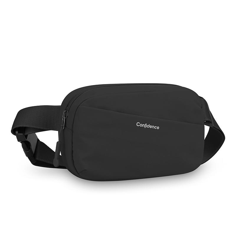 Multifunctional Waist Bag with Adjustable Strap Organized Pockets for Commute Outdoor Travel Essentials чёрный 990₽