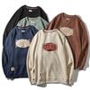 Heavy Sweater Spring and Autumn American High Street Men's Embroidery