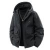 2025 Men's Plus Size Winter Windproof Cotton Jacket - Outdoor and Workwear