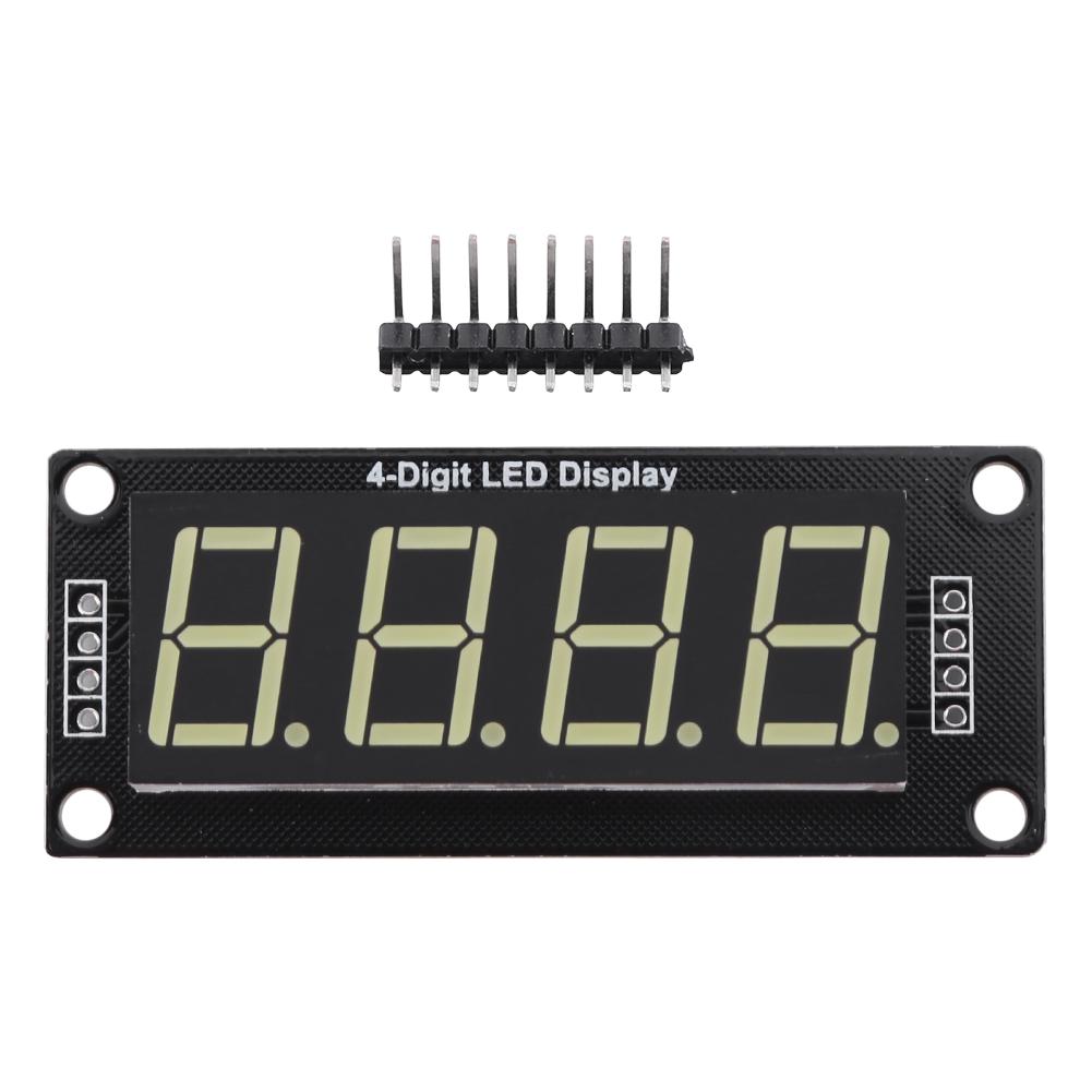0,56-Zoll-LED-Platine TM1637-Treiber 4-stellig mehrfarbig für Arduino (weiß)