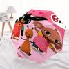 Bing, Automatic Folding Umbrella 8 Ribs Lightweight Design, Durable Iron Frame, Compact and Portable, Ideal Birthday or Christmas Gift, Bu