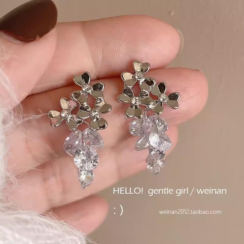 2024 Trendy Colorful Flower Stud Earrings for Women - Summer Fresh Design