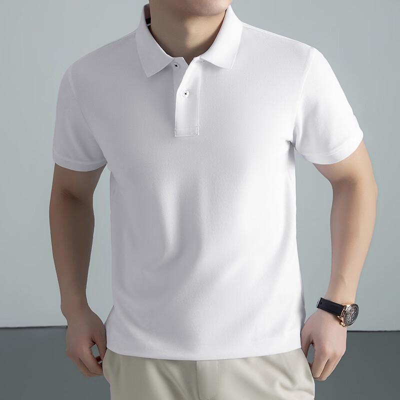Firstview Men's Summer Pure Cotton Polo Shirt