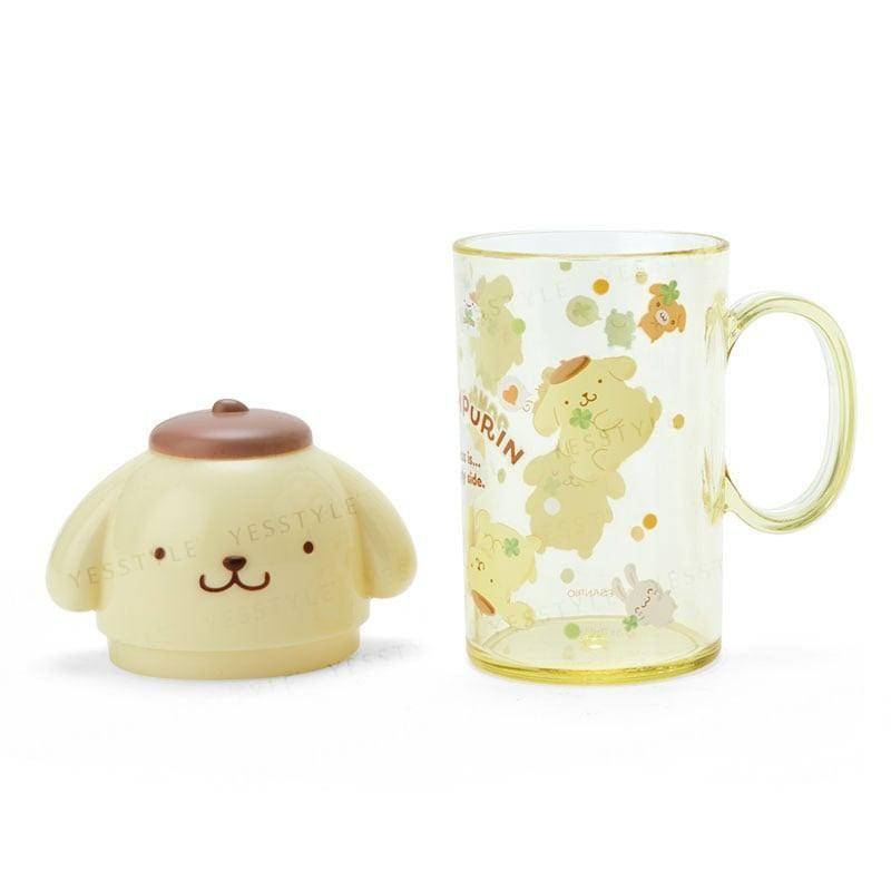 Sanrio - Pompompurin Toothbrush & Cup Set