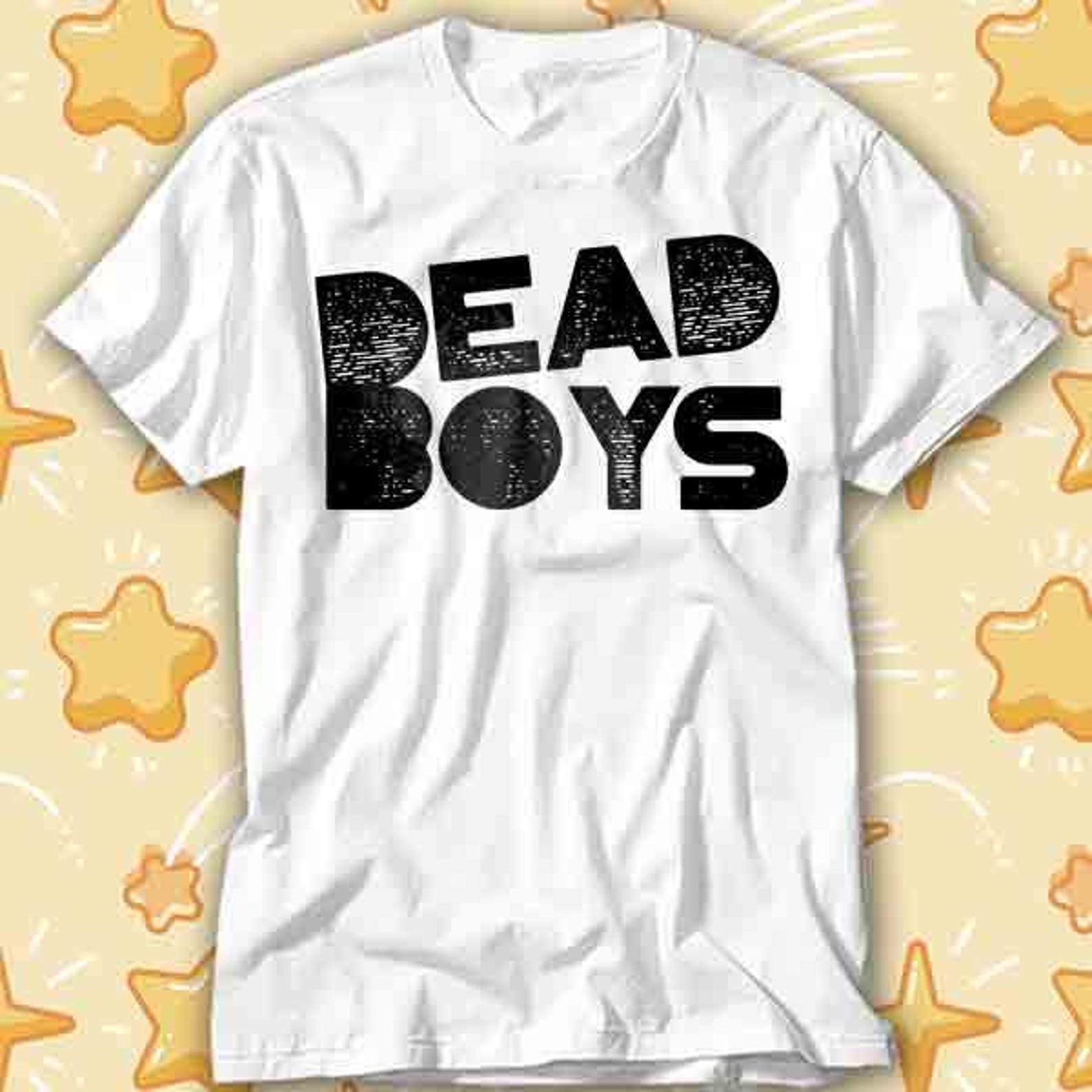 Dead Boys Logo Album Cover Vinyl Poster Music T-Shirt 512 S