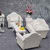Realistic Fabric Sofa 3Pieces Couch Set For 1/12 Dollhouses Miniature Display Craft Project And Model Scene Decoration