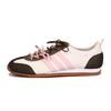 VS JOG 2.0 Resistente à Abrasão Resistente à Abrasão Cano Baixo Sapatos Casuais Unissex Bege Rosa JI2435(Equipe 6-)