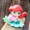 Disney 8cm Mermaid Princess Ariel Cinderella Sofia Cake Topper Decoration Birthday Party Children Kid Girl Gift