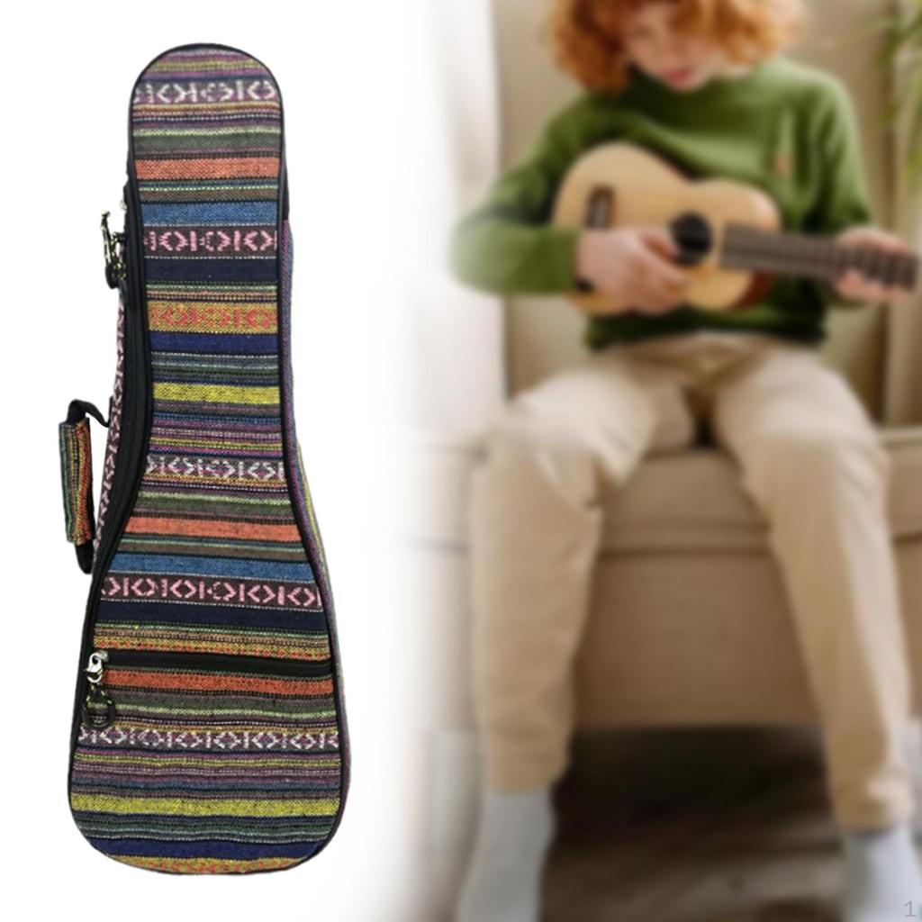 Ukulele Bag Carry Case Portable Adjustable Shoulder Straps Gig for