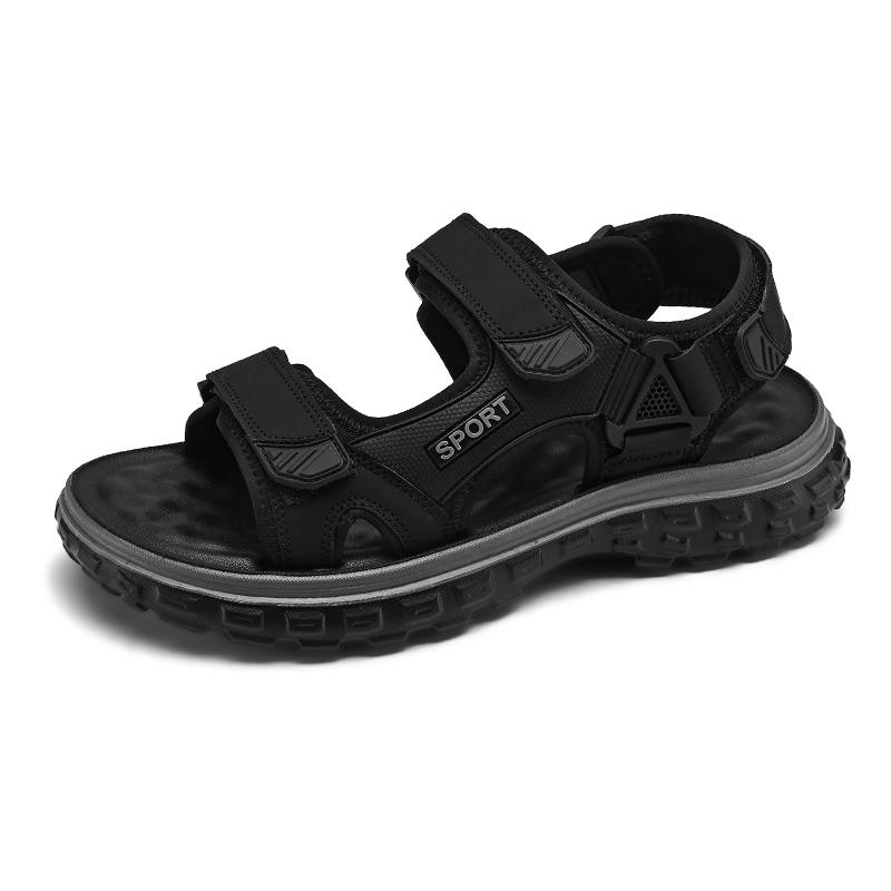 Sandals Men Summer Fashion New Style Outdoor Wear Soft Sole Wear-resistant Anti Slip Anti Odor Breathable Dual-use Beach Sandals