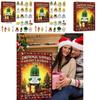 Kerst Emotionele Steun Adventskalender Met Cartoon Acryl Decoraties Om Cadeaus Te Geven