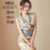 Sexy Erotic Underwear Pajamas Women's Summer Ice Silk Japanese Sexy Loose Kimono Adult Nightgown Adult Products Hot Thin