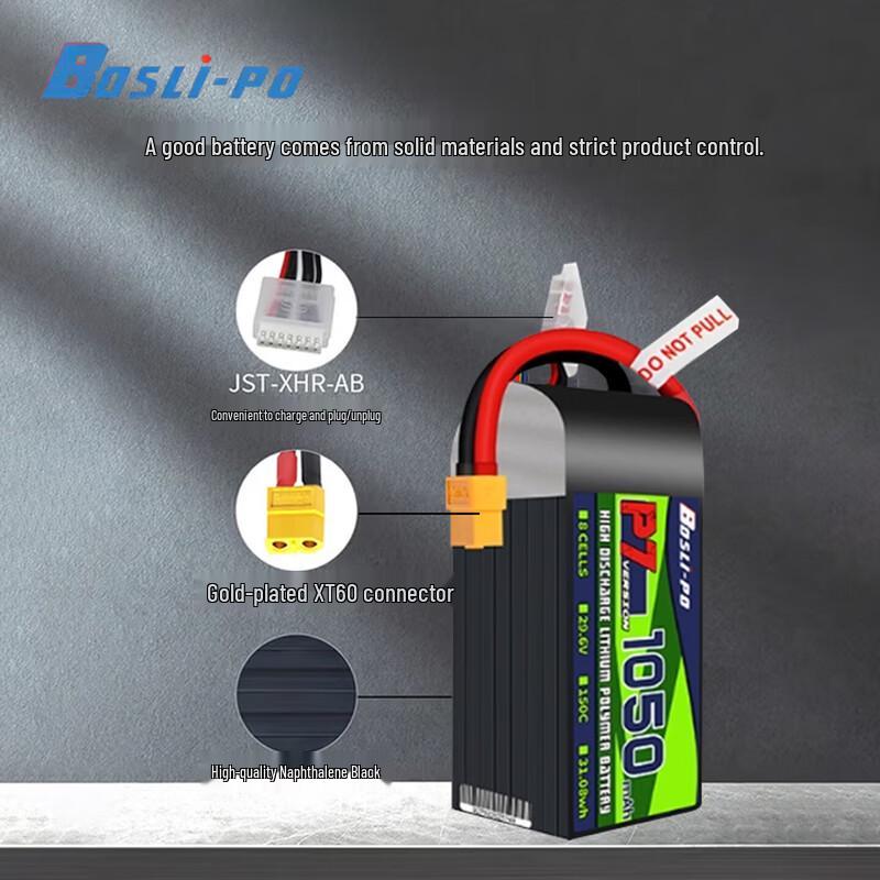 BOSLI-PO P7 FPV Drone High-Performance LiPo Battery (XT60)
