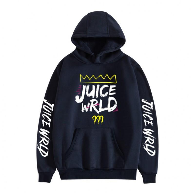 Juice WRLD Graphic Print Hooded Sweatshirt Unisex Oversized Streetwear Pullover Teens Fall