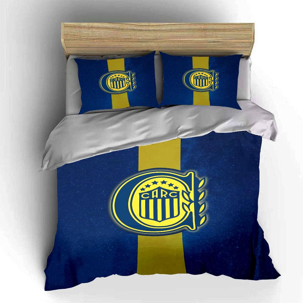 Blue and Yellow CARC Bedding Set Bedding Duvet Cover Set Duvet Cover Pillowcases (1 * Duvet Cover 2 * Pillowcases, without duvet insert)