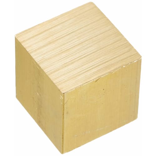 Hikari Brass Dice 20mm Square YZ22